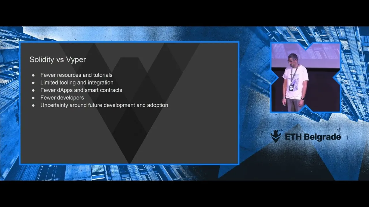 Play Smart Contract Development with Vyper - EthBelgrade 2023